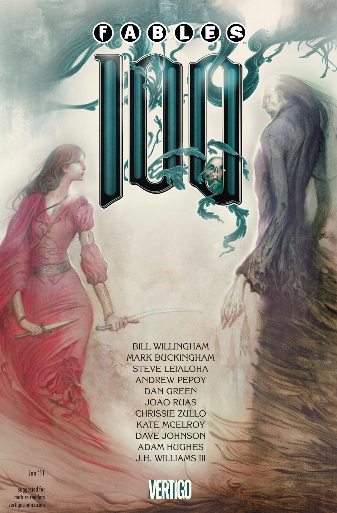 Fables #100 (DC, 2010 — Cover A) cover